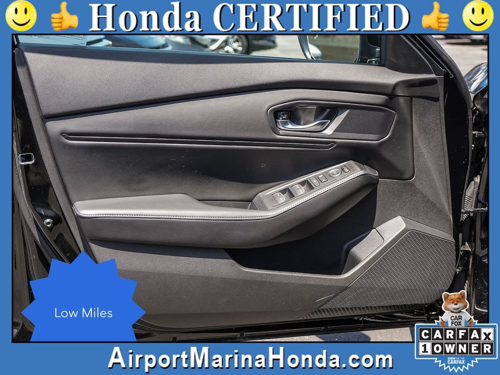 Certified Used 2024 Crystal Black Pearl Honda HYBRID SPORT image 28