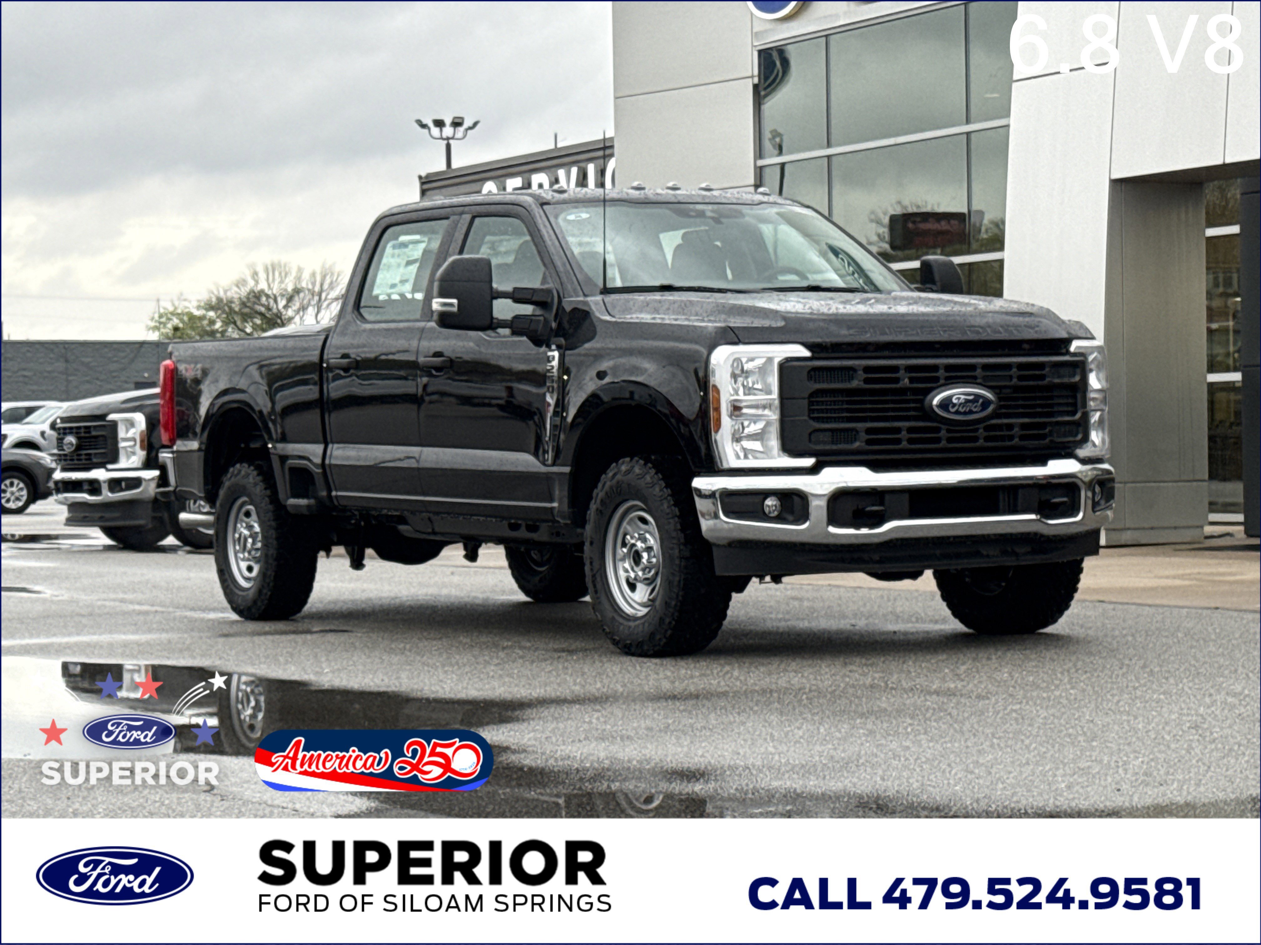 New 2026 Agate Black Metallic Ford XL 4WD image 1