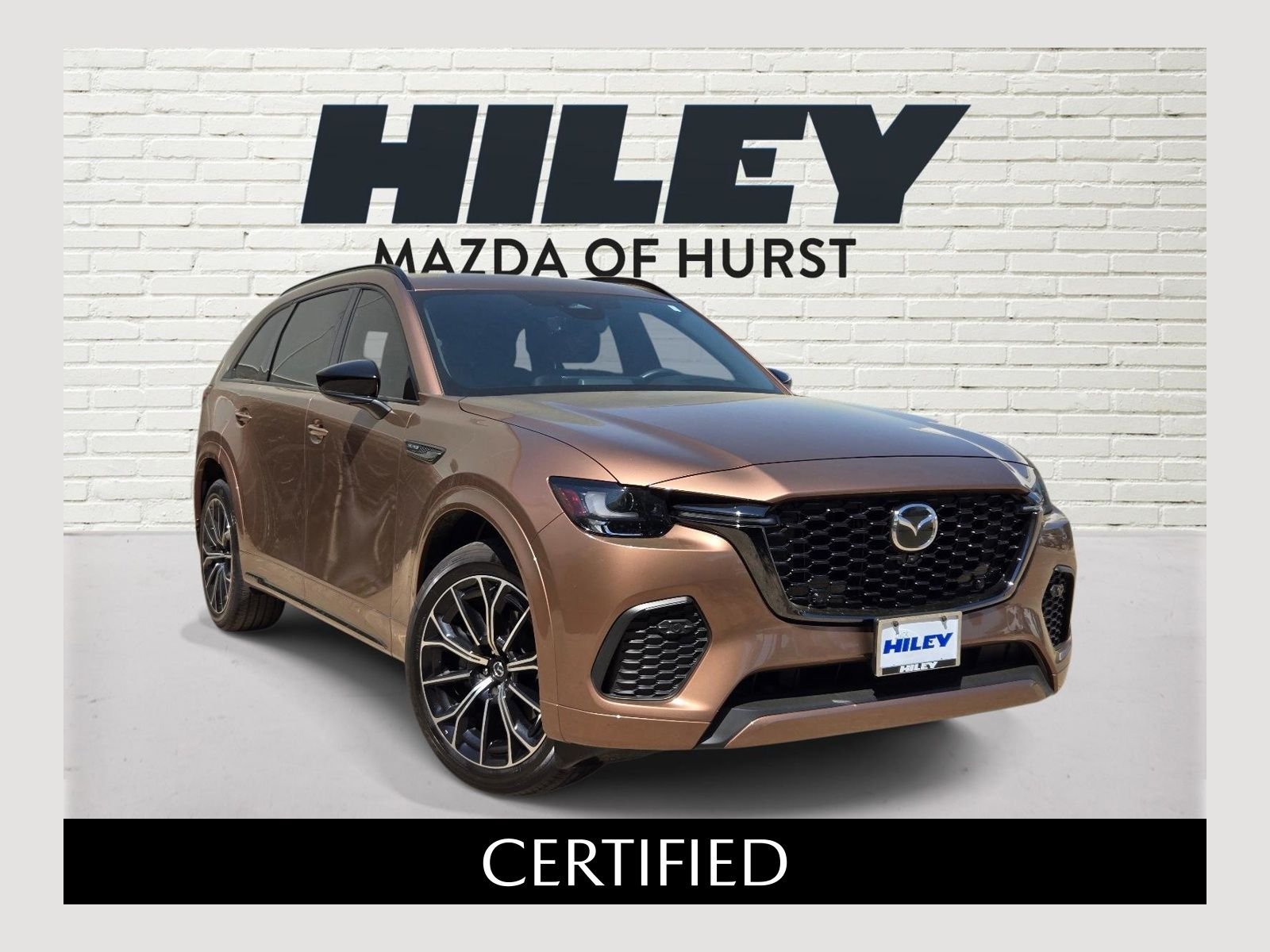 Red (Melting Copper Metallic) 2025 Mazda CX-70 3.3 Turbo S Premium AWD SUV / Crossover All-Wheel Drive 8-Speed Automatic