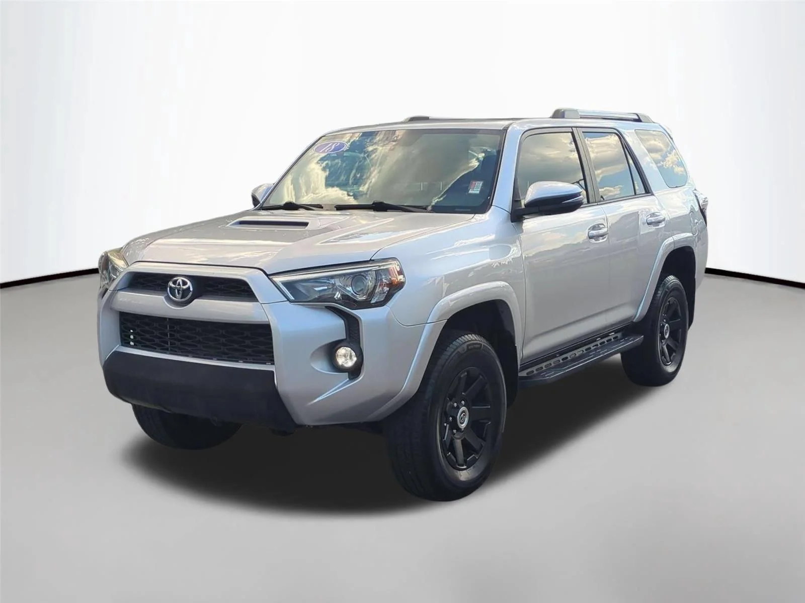Used 2018 Classic Silver Metallic Toyota TRD Off-Road Premium image 1