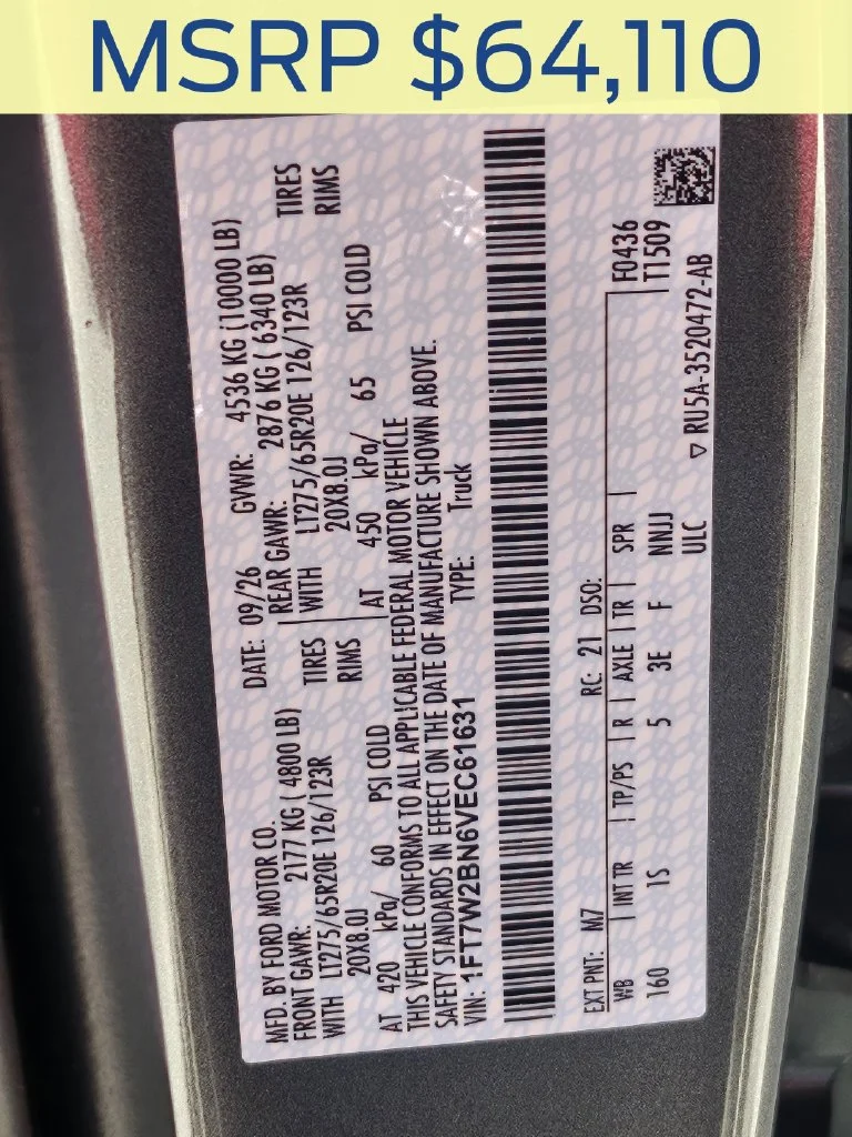 New 2027 Carbonized Gray Metallic Ford F-250® XL image 35