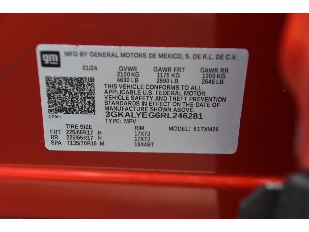 Used 2024 Volcanic Red Tintcoat GMC AT4 image 26