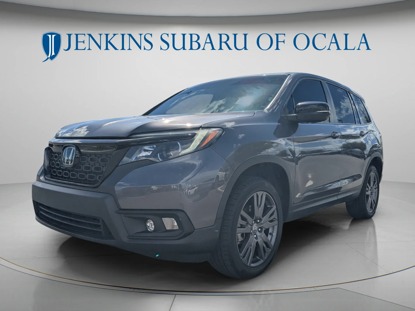 Used 2021 Obsidian Blue Honda EX-L image 6