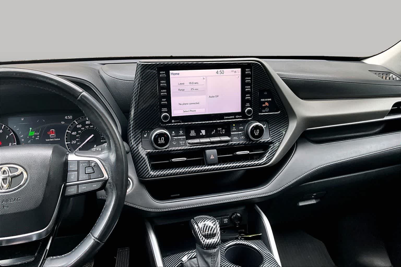 Used 2021 Midnight Black Metallic Toyota XLE image 7