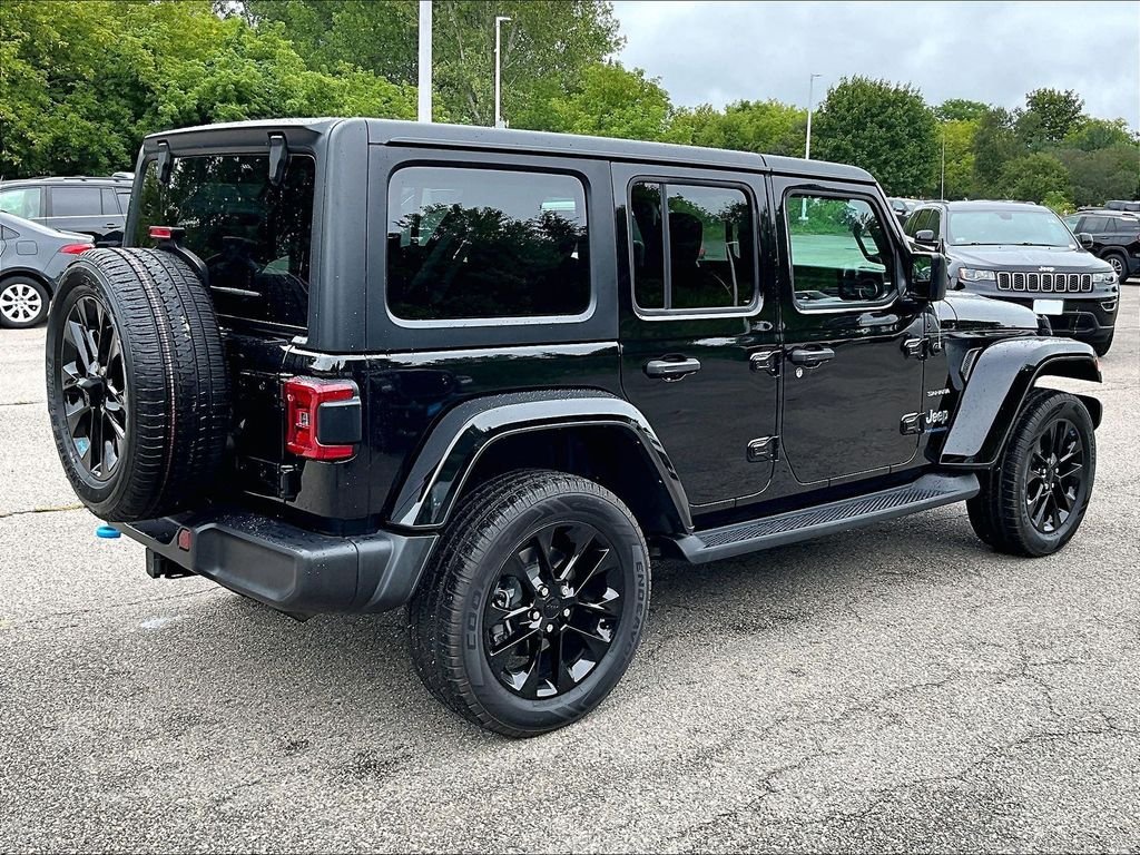 Used 2023 Black Jeep Sahara 4xe image 6