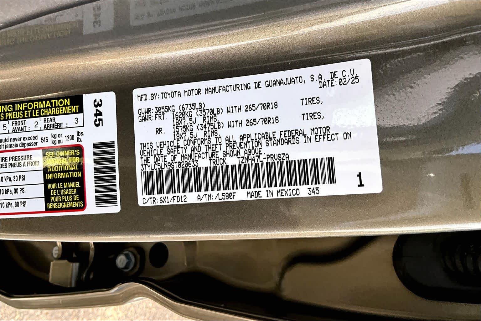 Used 2025 Bronze Oxide Toyota TRD Off Road Hybrid image 29