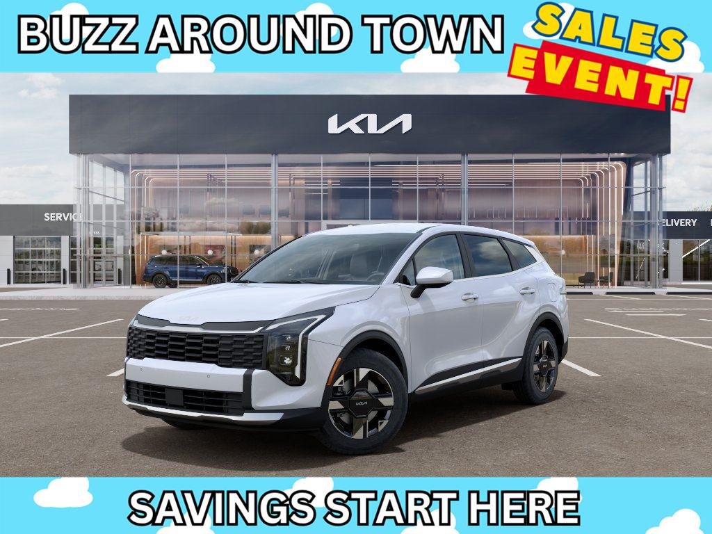 New 2026 Glacial White Pearl Kia LX image 1
