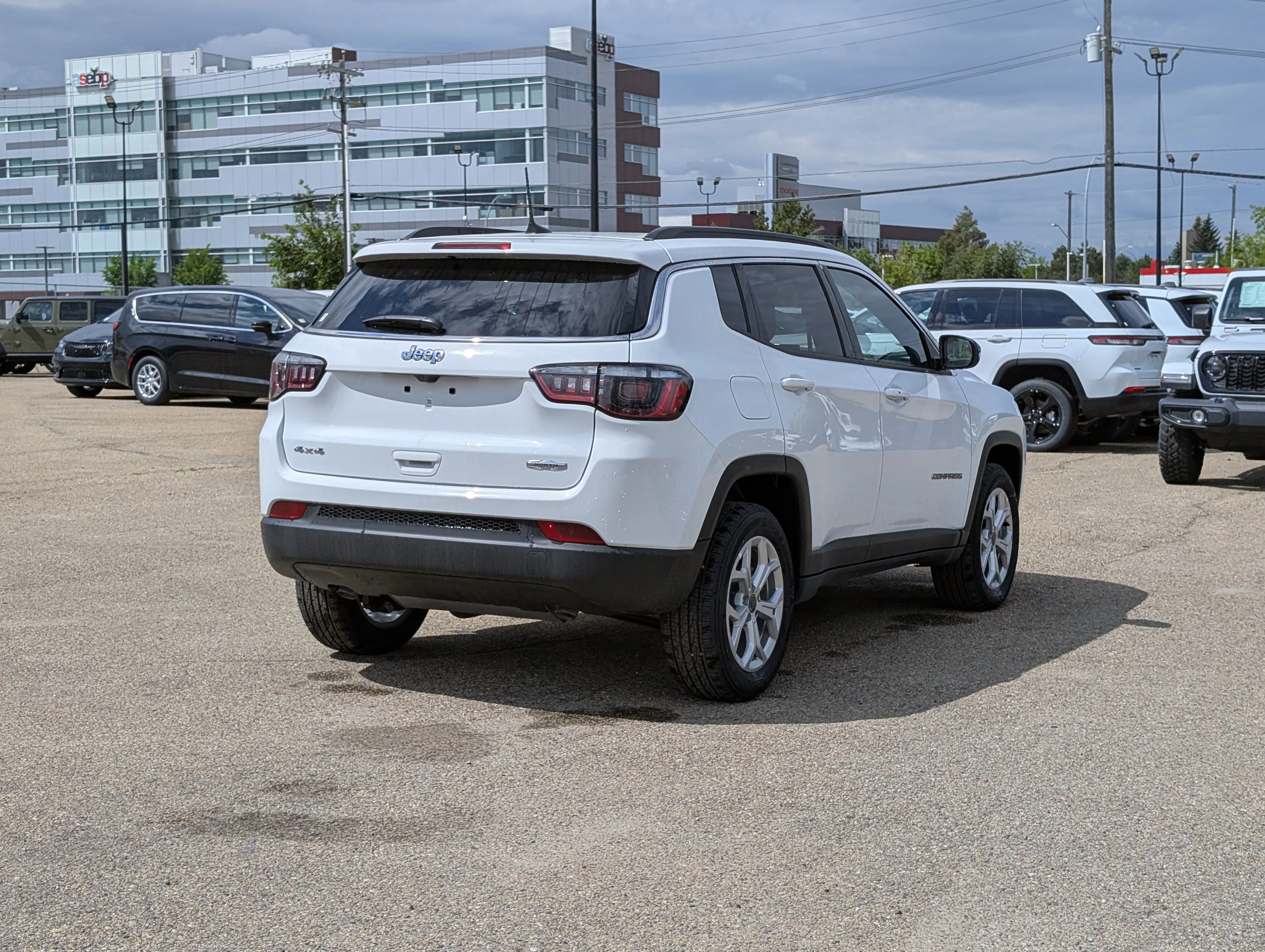 New 2026 Bright White Jeep North image 7