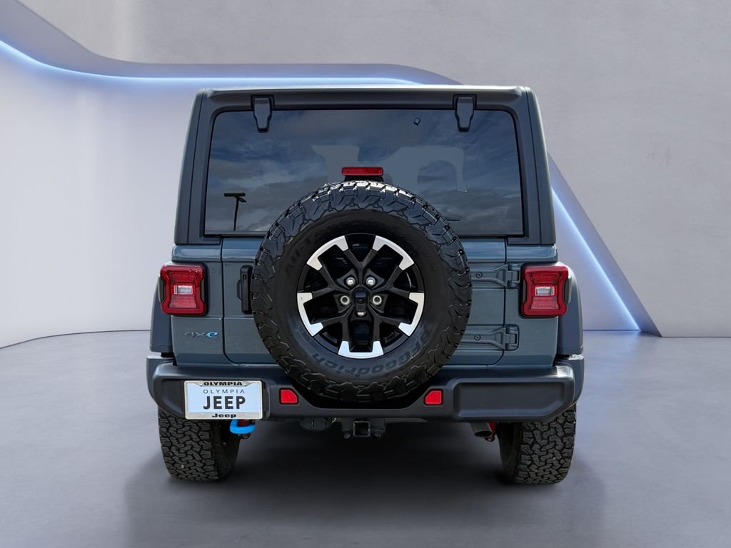 Used 2025 Gray Jeep Rubicon 4xe image 5