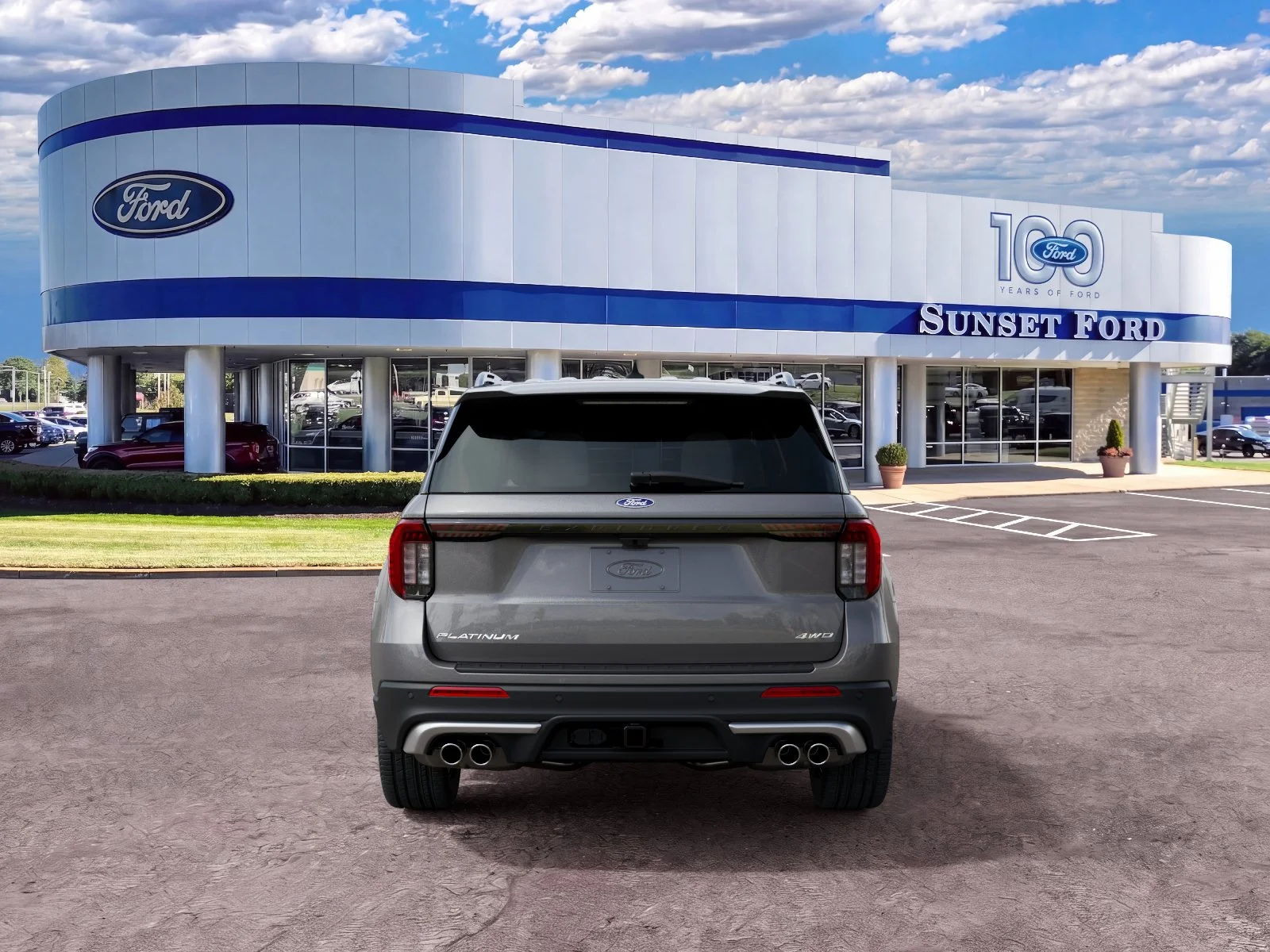 New 2027 Carbonized Gray Metallic Ford Platinum® image 7