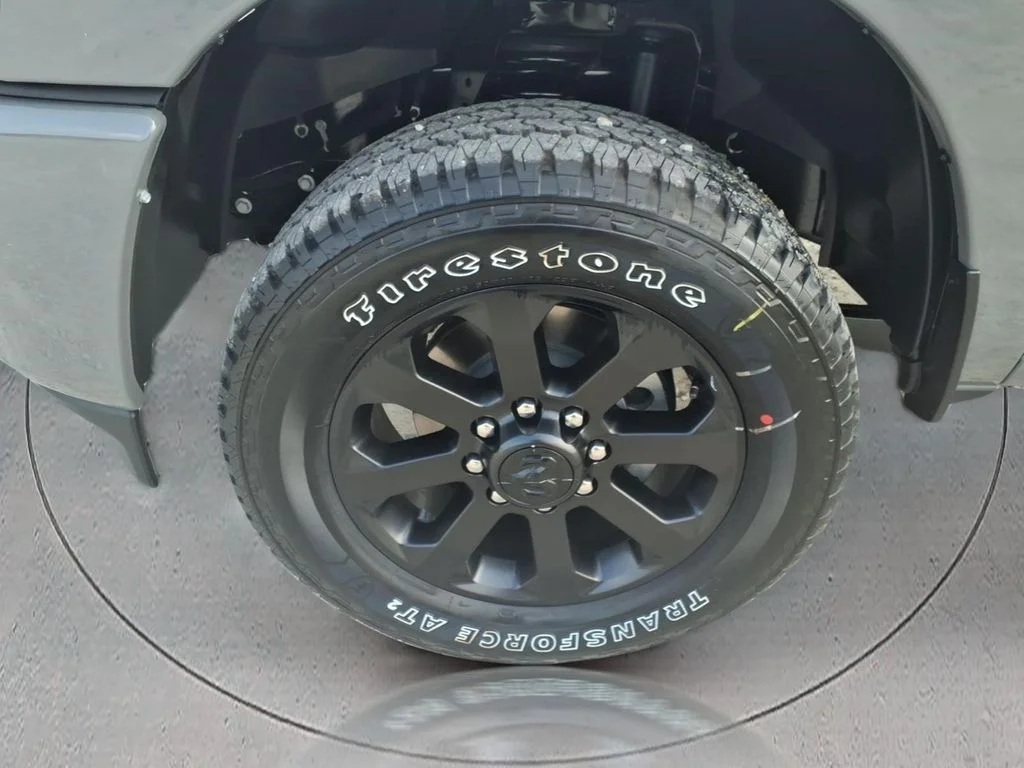 New 2026 Ceramic Gray Clear-Coat Exterior Paint RAM Laramie image 4