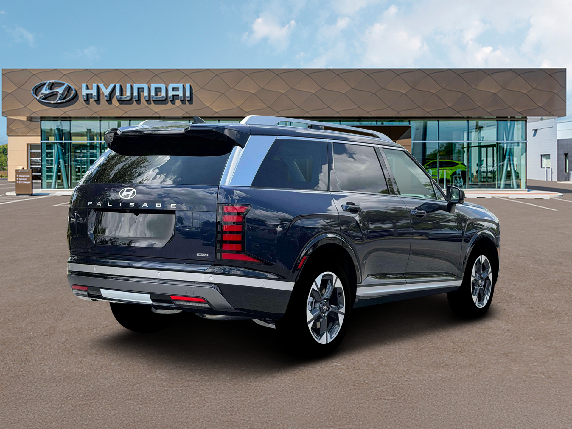 New 2026 Blue Hyundai Limited AWD image 7