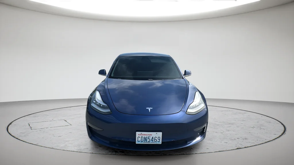 Used 2019 Blue Tesla Standard Range Plus image 12