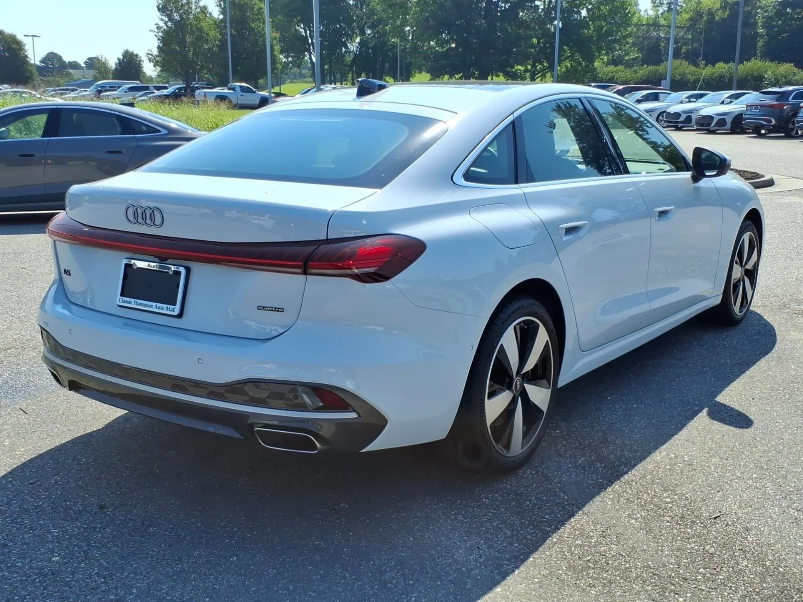 Certified Used 2025 Glacier White Metallic Audi Premium Plus image 8