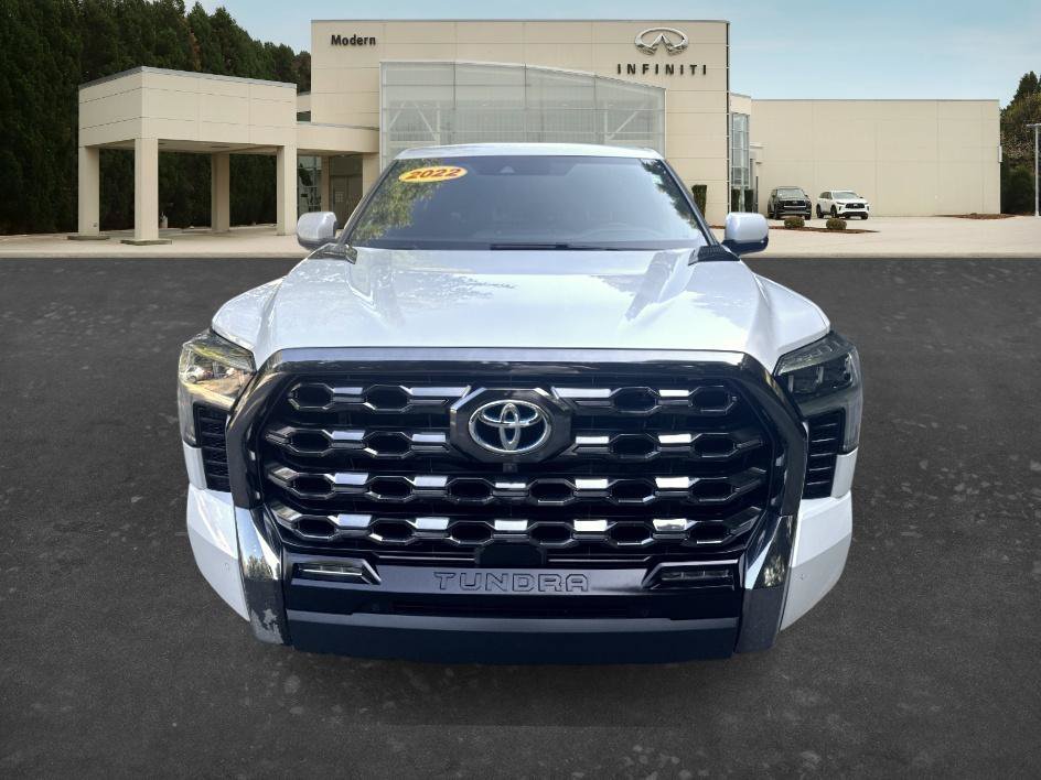 Used 2022 Pearl Toyota Platinum Hybrid image 2