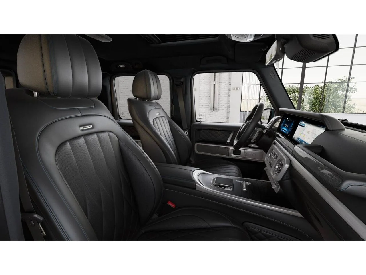 New 2027 MANUFAKTUR Sea Blue metallic Mercedes-Benz AMG® G 63 SUV image 4