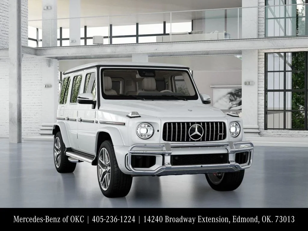 New 2027 MANUFAKTUR Moonlight White Metallic Mercedes-Benz AMG® G 63 SUV image 9