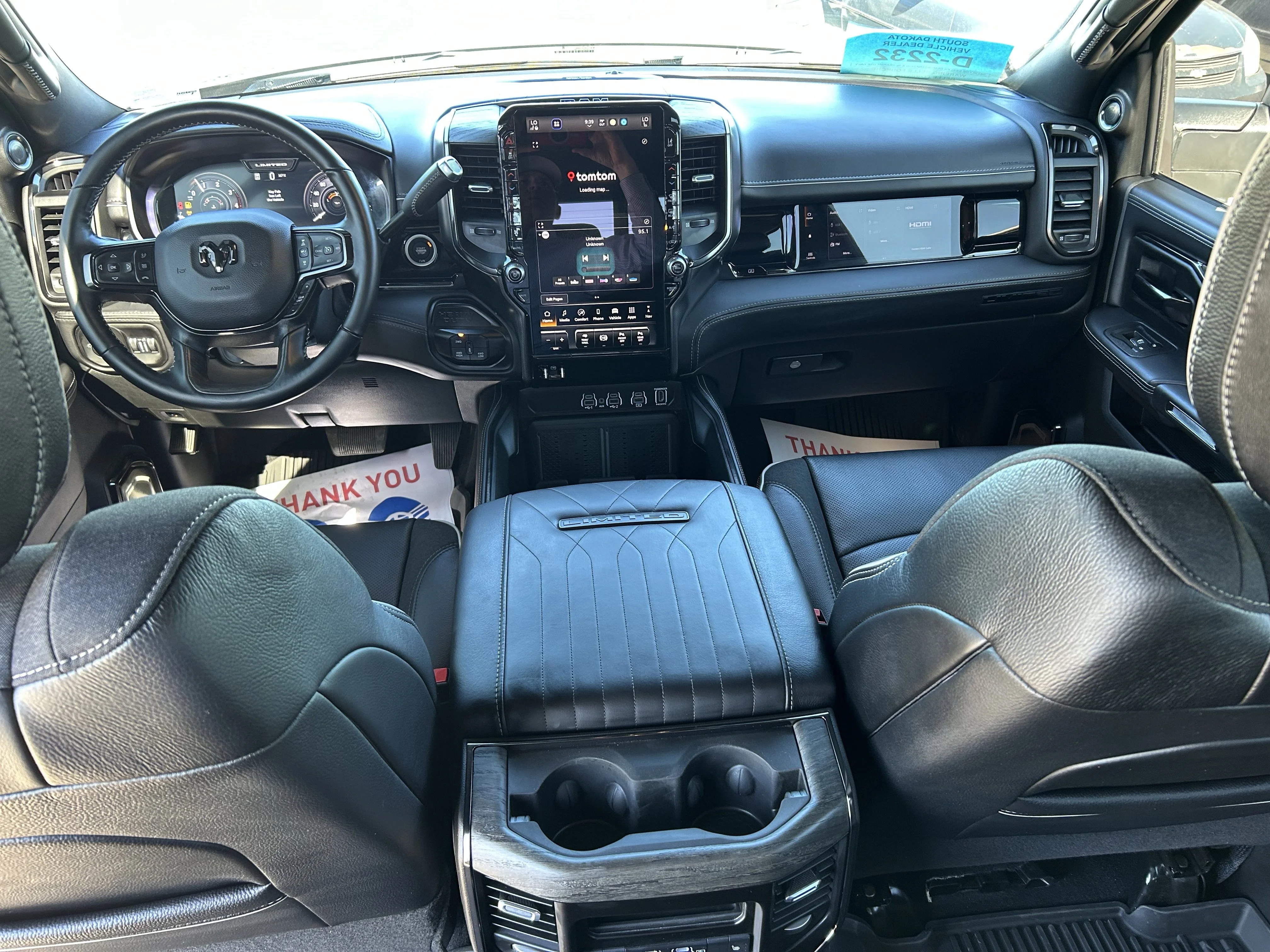 Used 2025 Ceramic Gray Clearcoat Ram Limited image 24
