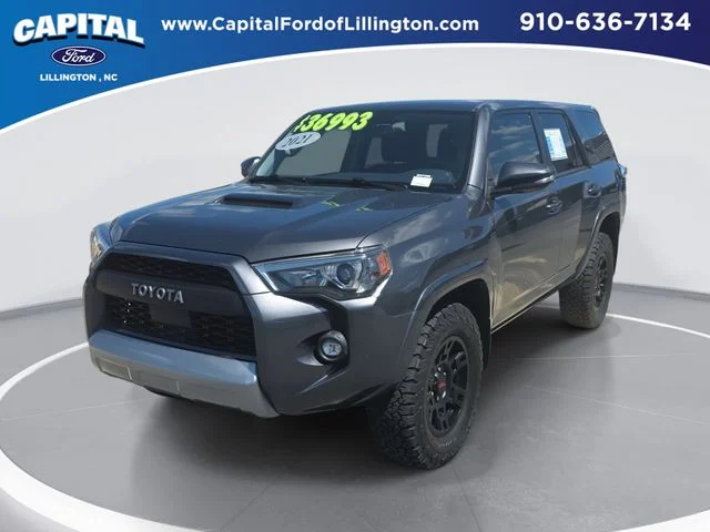 Used 2021 Gray Toyota TRD Off-Road Premium image 1