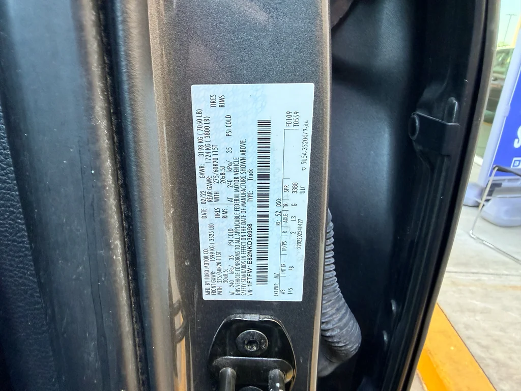Used 2022 Carbonized Gray Metallic Ford XLT image 33