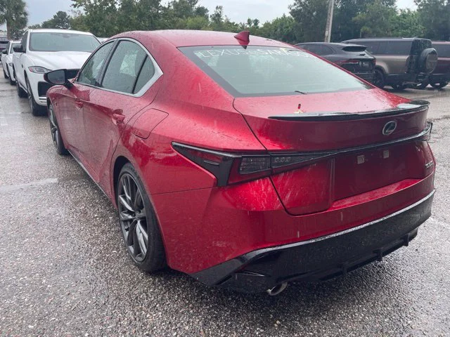 Certified Used 2025 Infra-Red Lexus IS 350 F SPORT Design image 4