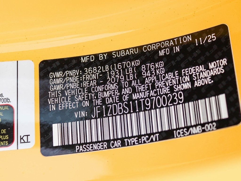 Used 2026 Yellow Subaru Series.Yellow image 29