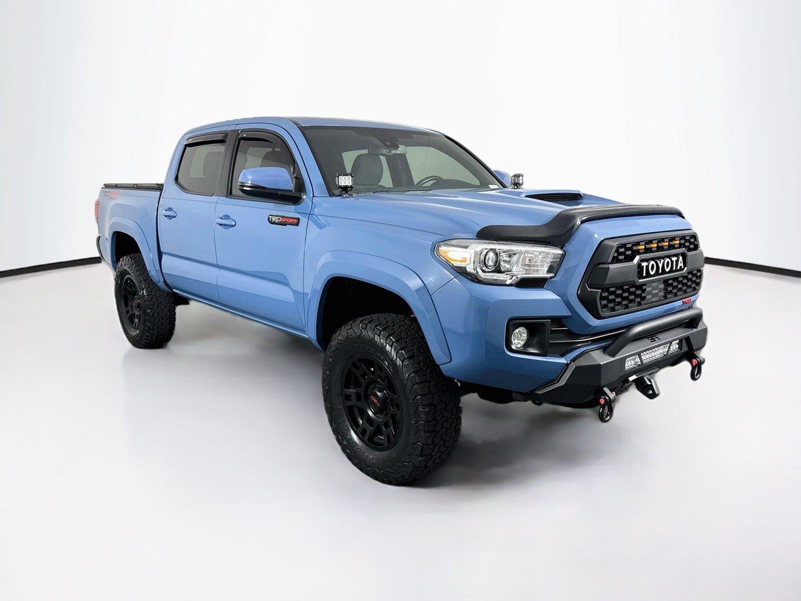 Used 2019 Cavalry Blue Toyota TRD Sport image 9