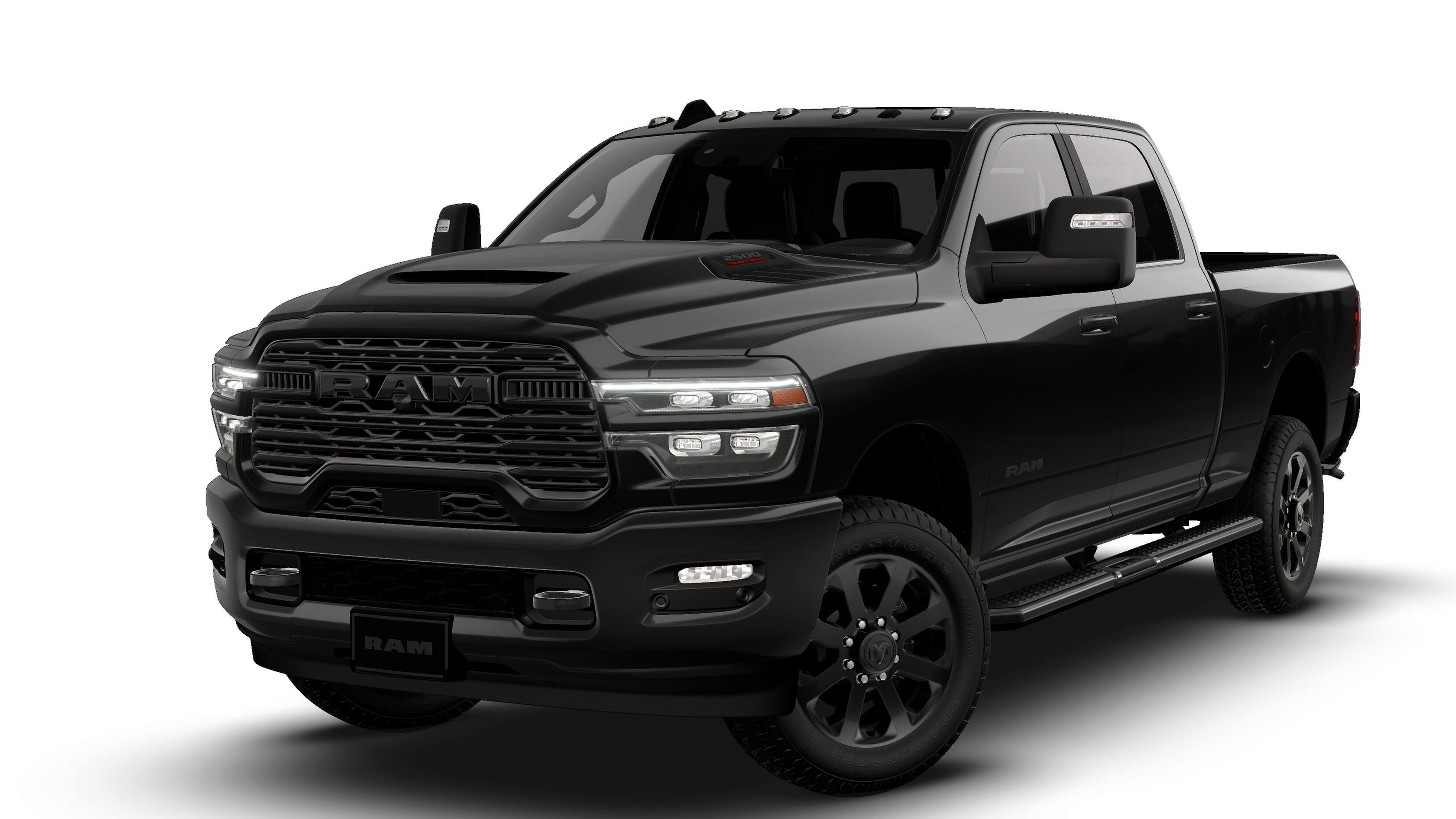 New 2026 Diamond Black Crystal Pearl-Coat Exterior Paint RAM LARAMIE image 13