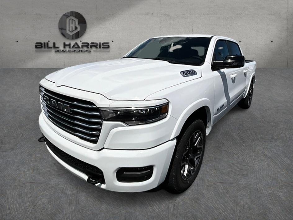 New 2026 Bright White Clear-Coat Exterior Paint RAM Laramie image 1