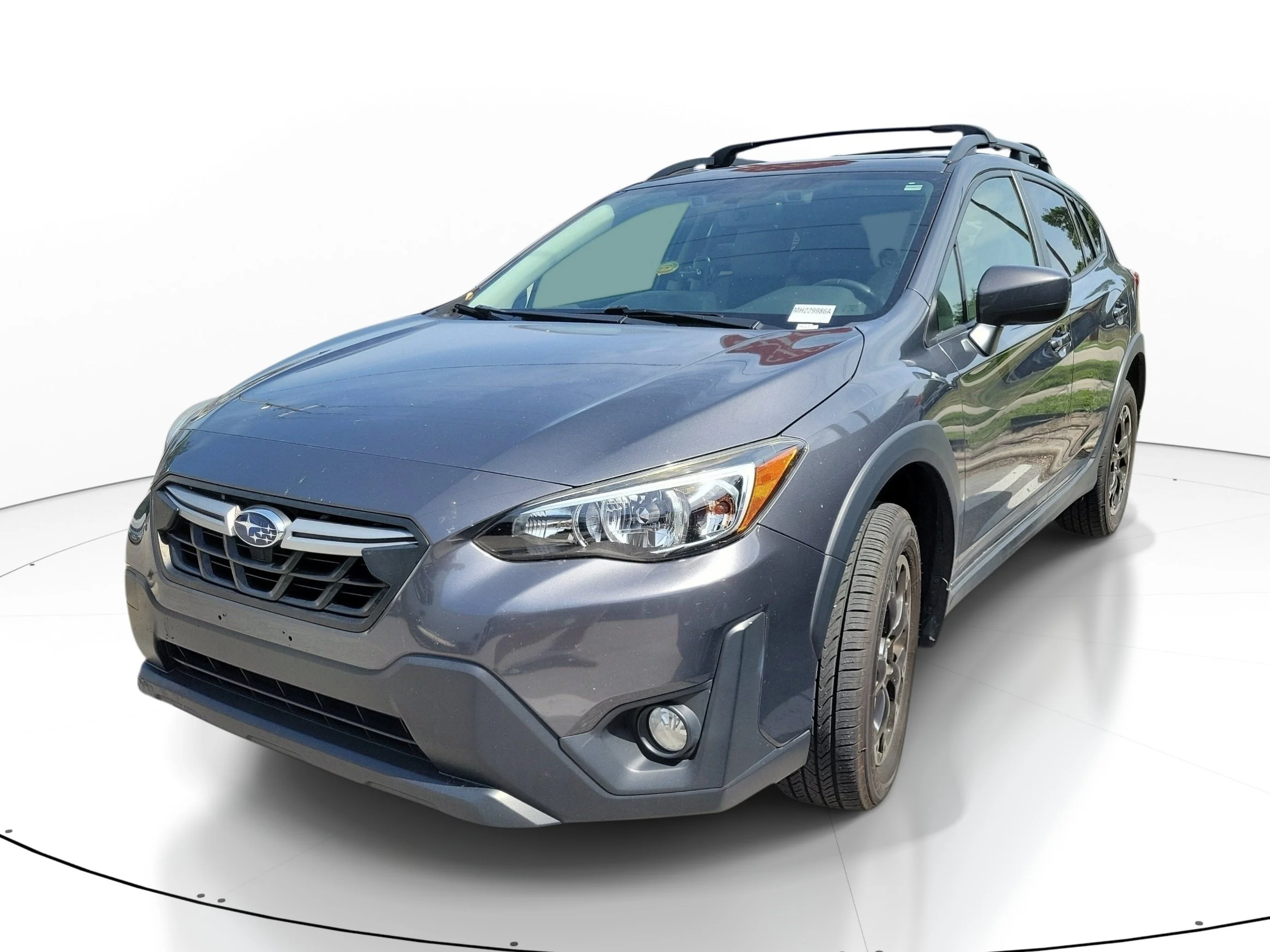 Used 2021 Magnetite Gray Metallic Subaru Premium image 3