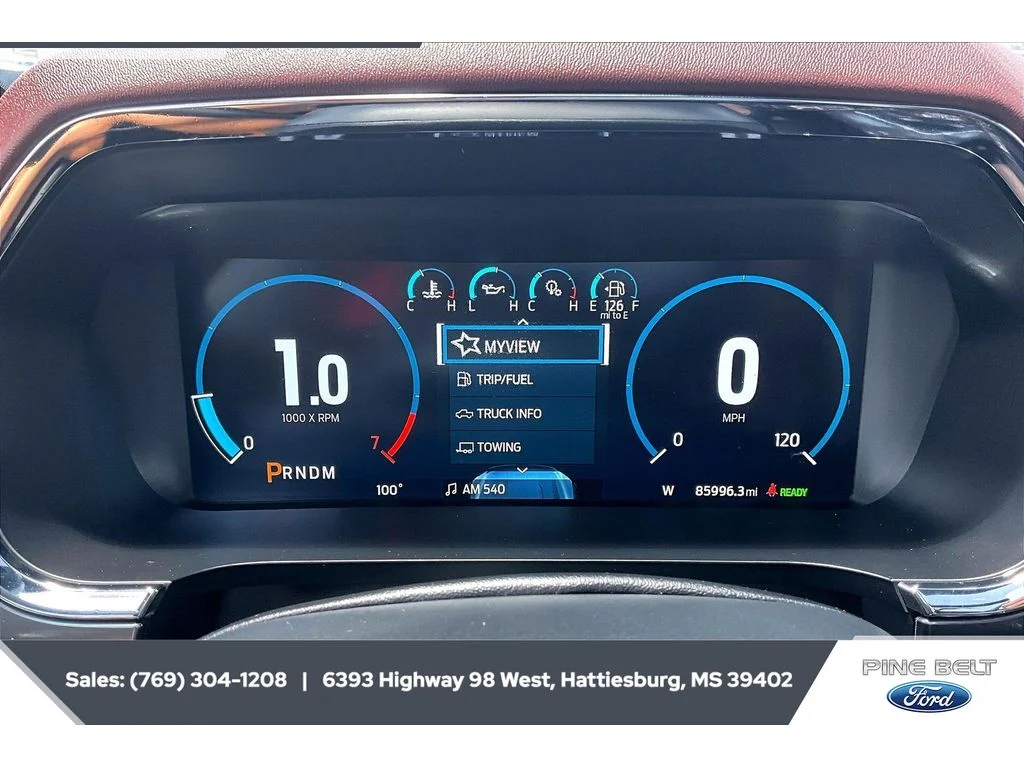 Certified Used 2021 Agate Black Metallic Ford LARIAT image 15