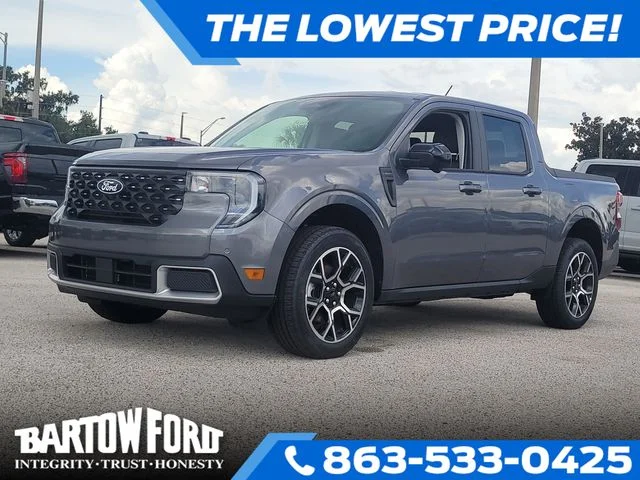 New 2026 Gray Metallic Ford Lariat image 1