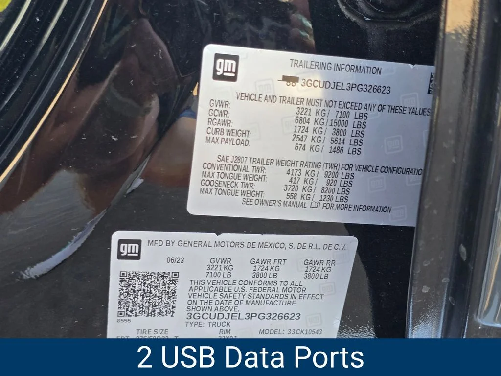 Certified Used 2023 Black Chevrolet High Country image 12