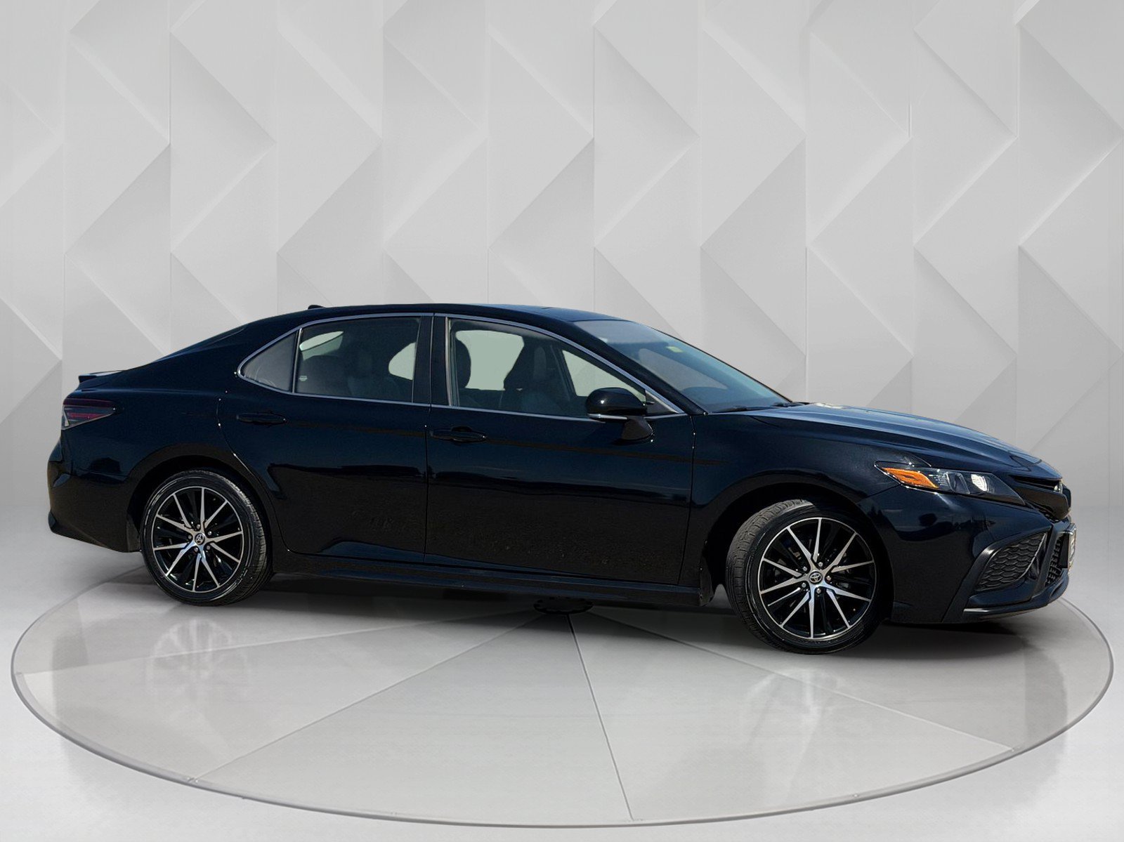 Certified Used 2023 Midnight Black Metallic Toyota SE image 7