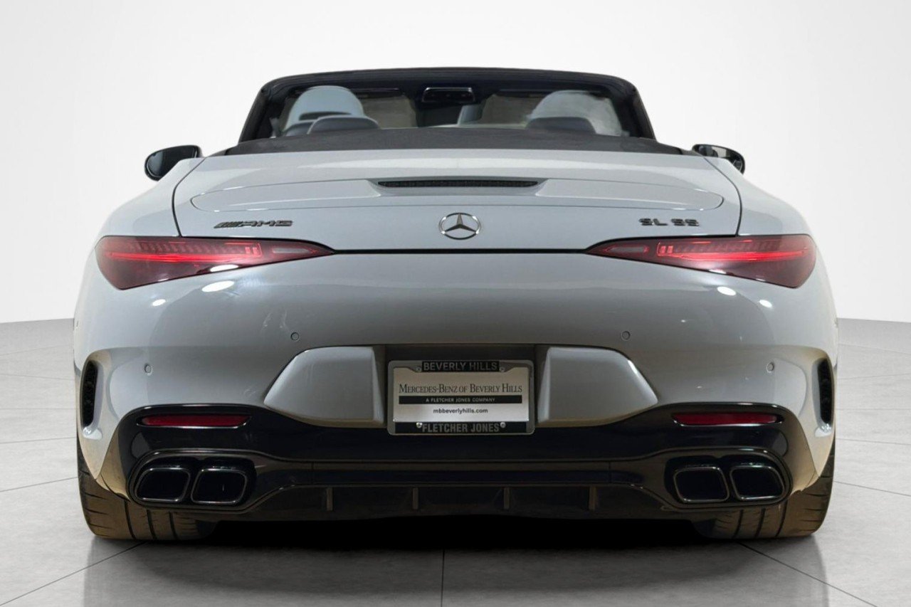 Certified Used 2022 MANUFAKTUR Alpine Grey Mercedes-Benz AMG® SL 55 image 4