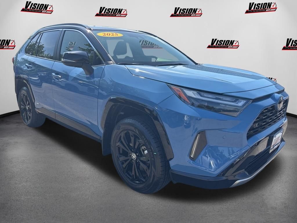 Used 2025 Blue Toyota XSE image 3
