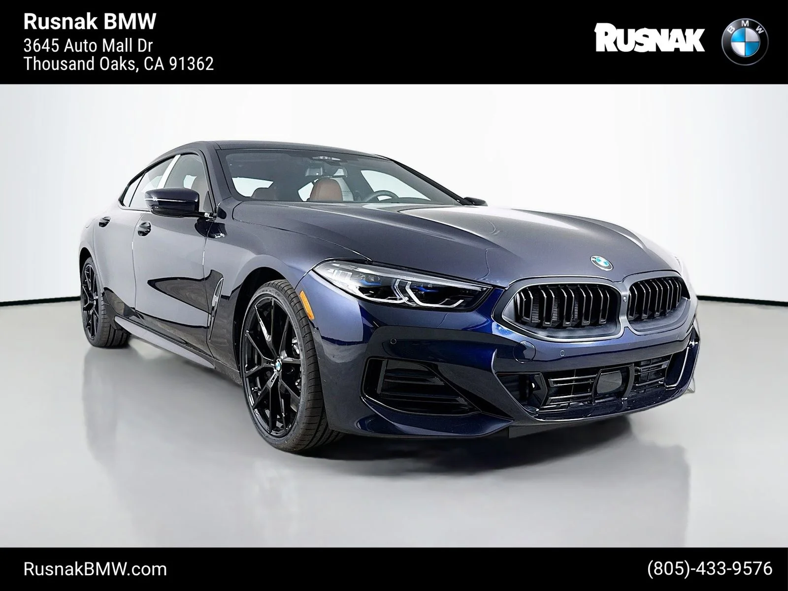 Used 2026 Carbon Black Metallic BMW 840i Gran Coupe image 1