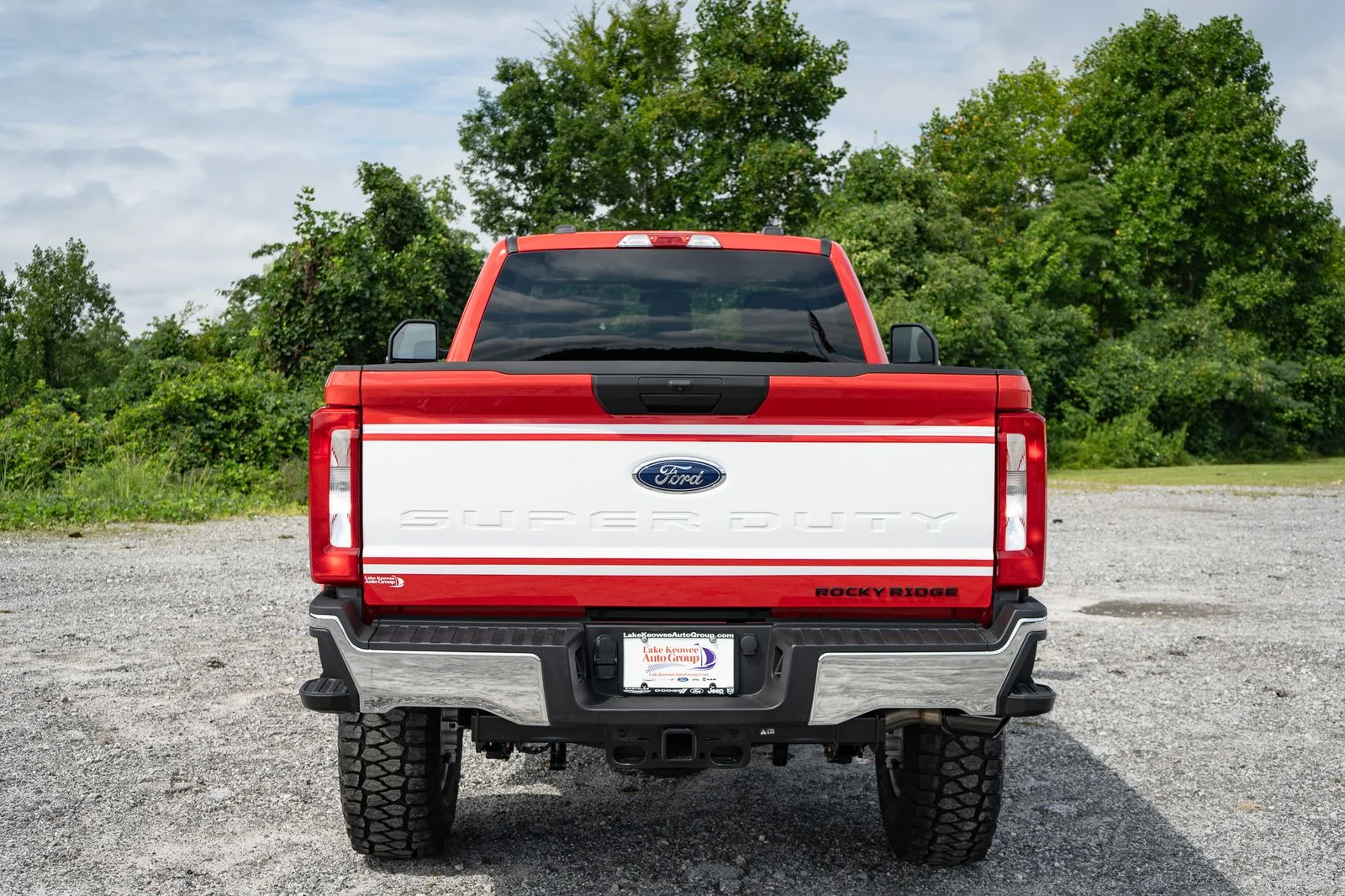 New 2026 Race Red Ford F-250® XLT with Rocky Ridge Retro Supercharged Package image 27