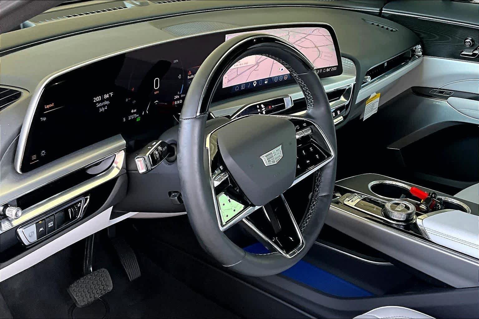 Used 2025 Stellar Black Metallic Cadillac Luxury image 18