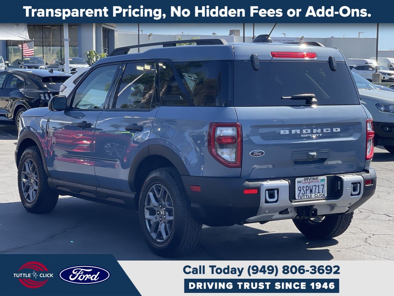 Certified Used 2025 Azure Gray Ford Big Bend image 4