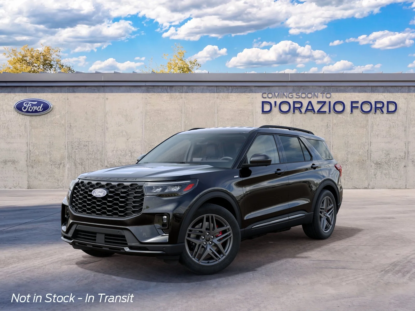 New 2027 Agate Black Metallic Ford ST-Line image 2