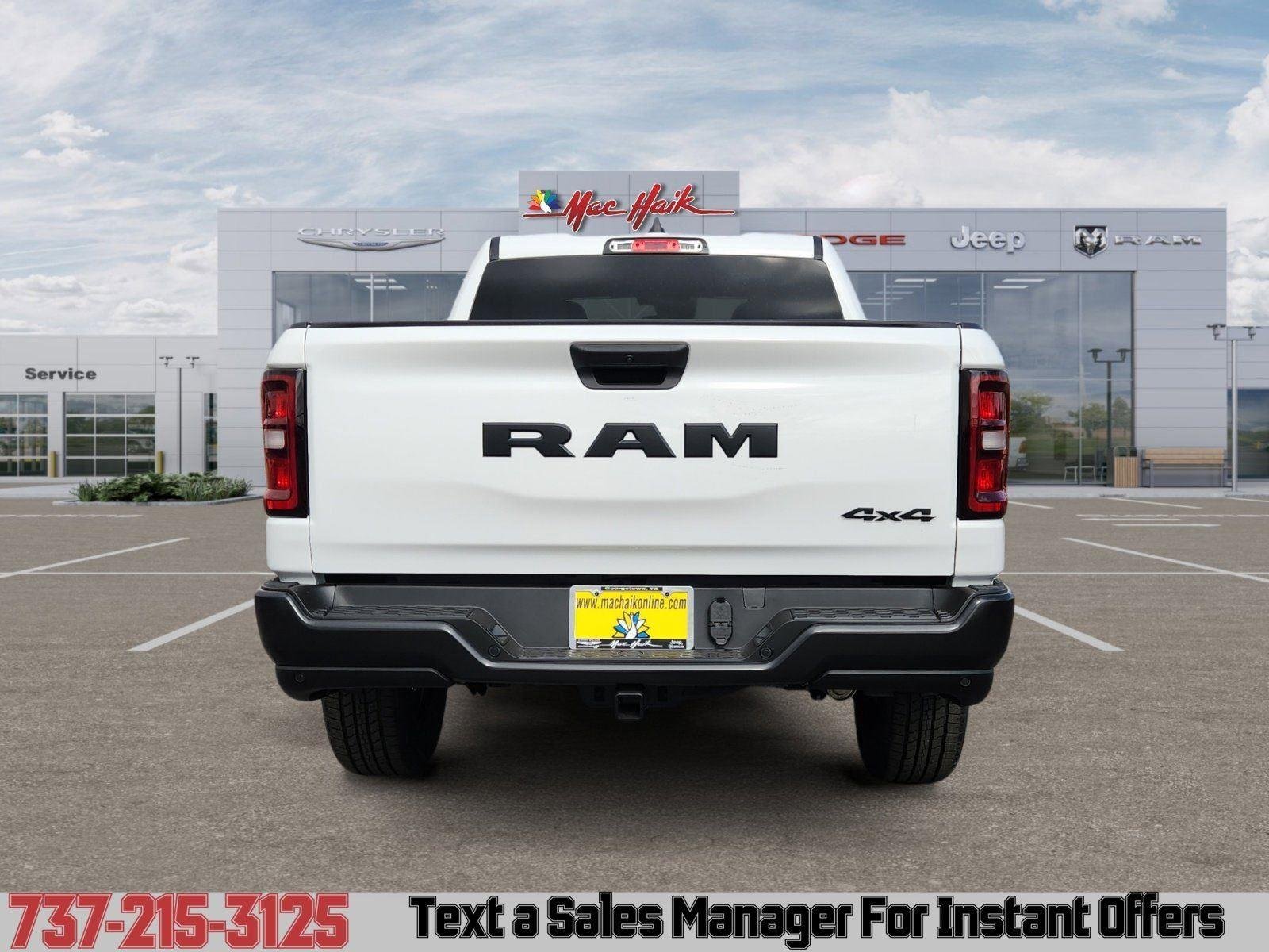 New 2026 Bright White Clear-Coat Exterior Paint RAM Tradesman image 4