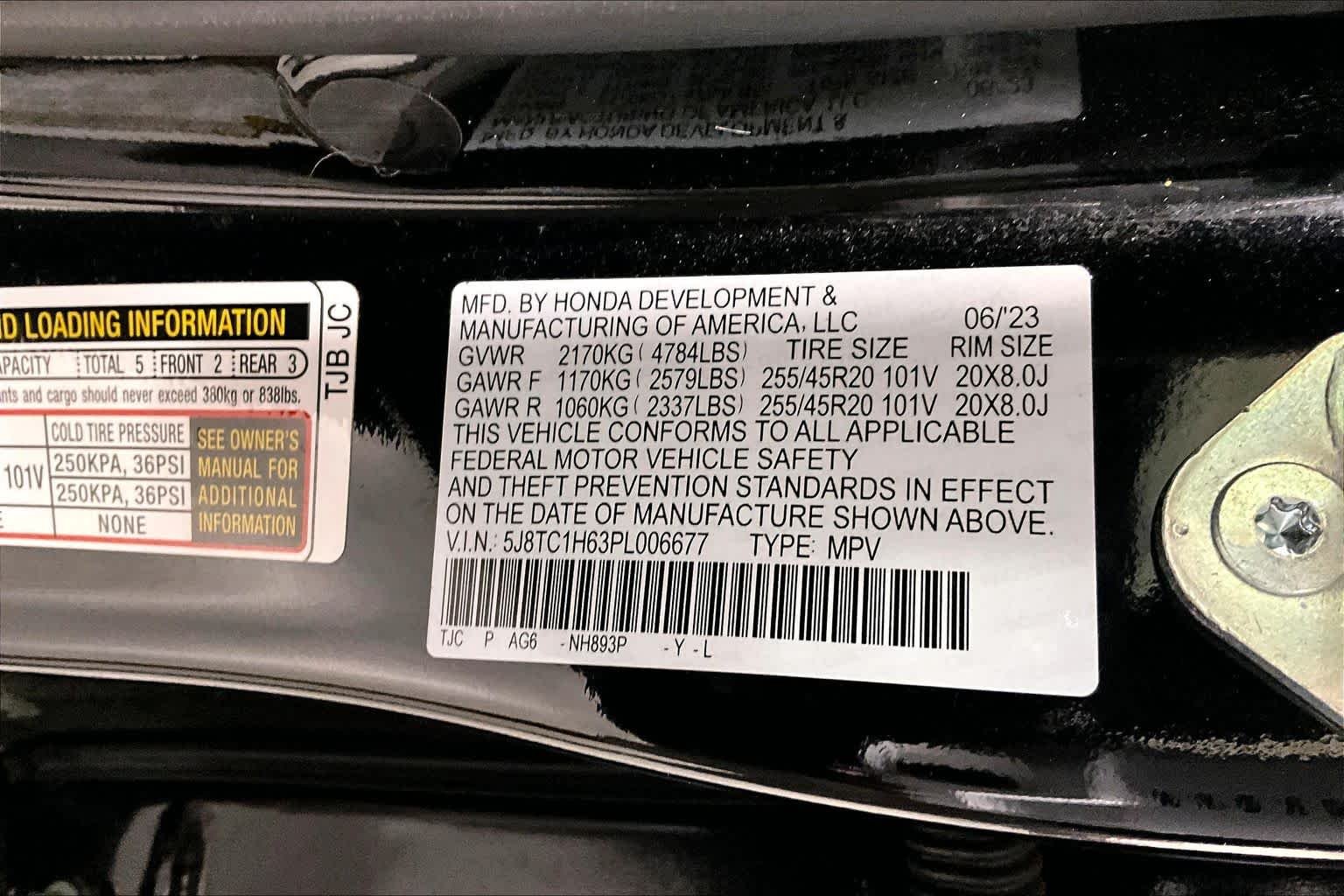 Used 2023 Majestic Black Pearl Acura w/A-Spec Package image 33