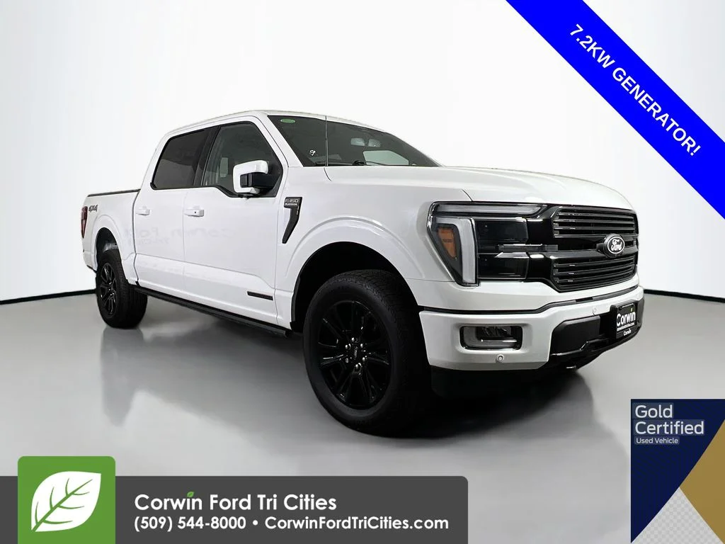 Certified Used 2025 Star White Ford Platinum image 1