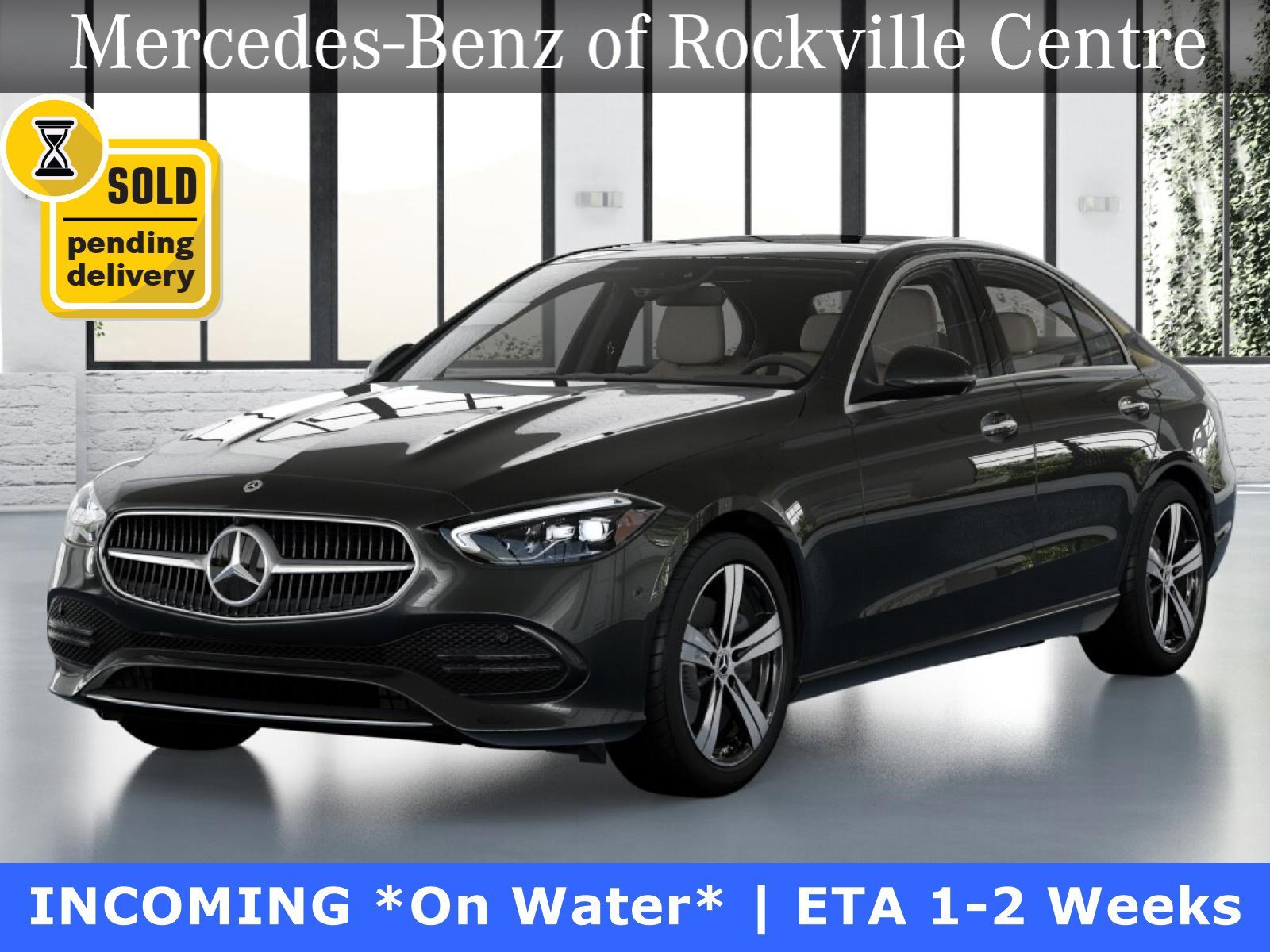 New 2026 Graphite Grey Metallic Mercedes-Benz C 300 image 1
