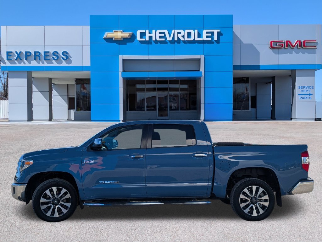 Used 2021 Blue Toyota Limited image 6