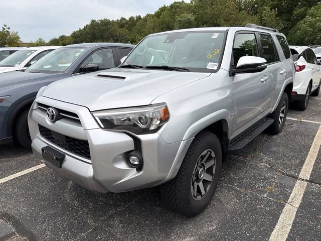 Used 2021 Silver Toyota TRD Off-Road Premium image 3