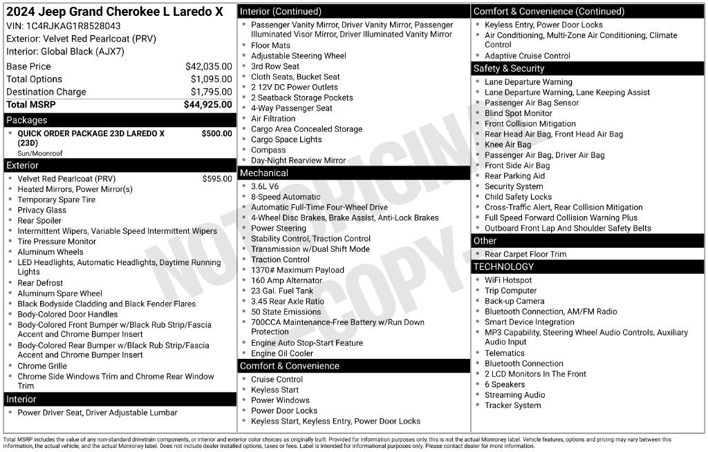 Used 2024 Red Jeep Laredo image 27