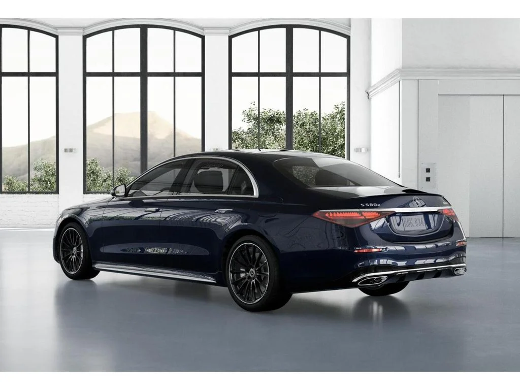 New 2026 Blue Mercedes-Benz S 580e image 29