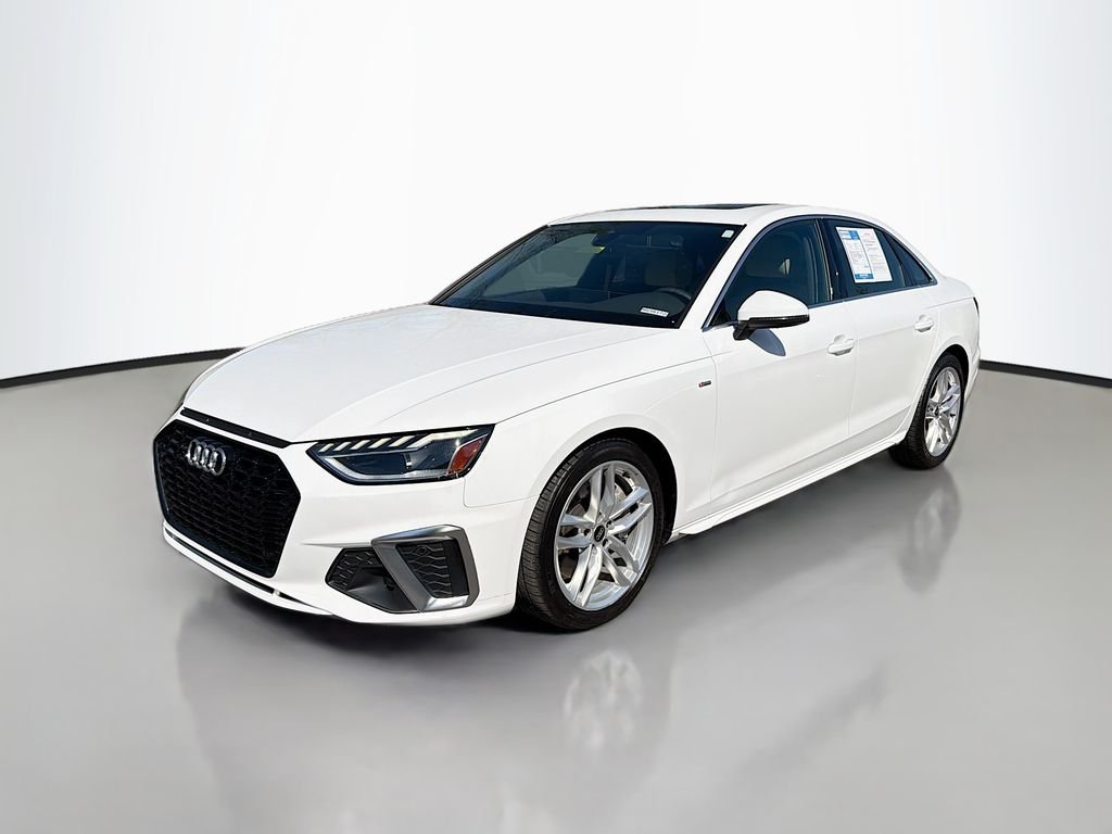 Used 2023 Glacier White Metallic Audi S line Premium Plus image 3
